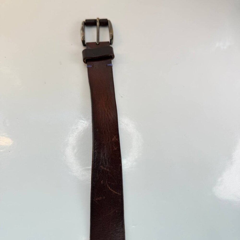 Men’s Ted Baker London Leather Belt – Made in Italy – Size 34 (110 cm) - Picture 5 of 13